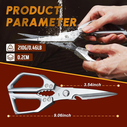 Kitchen Scissors All Purpose - Stainless Steel Kitchen Shears