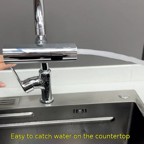 🔥3 in 1 360° Waterfall Kitchen Faucet