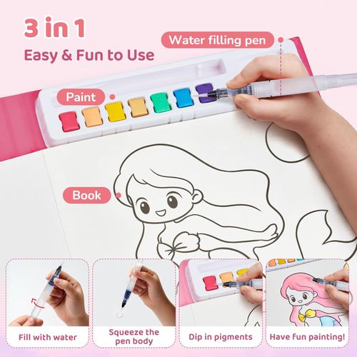 Watercolor Graffiti Sticky Notes