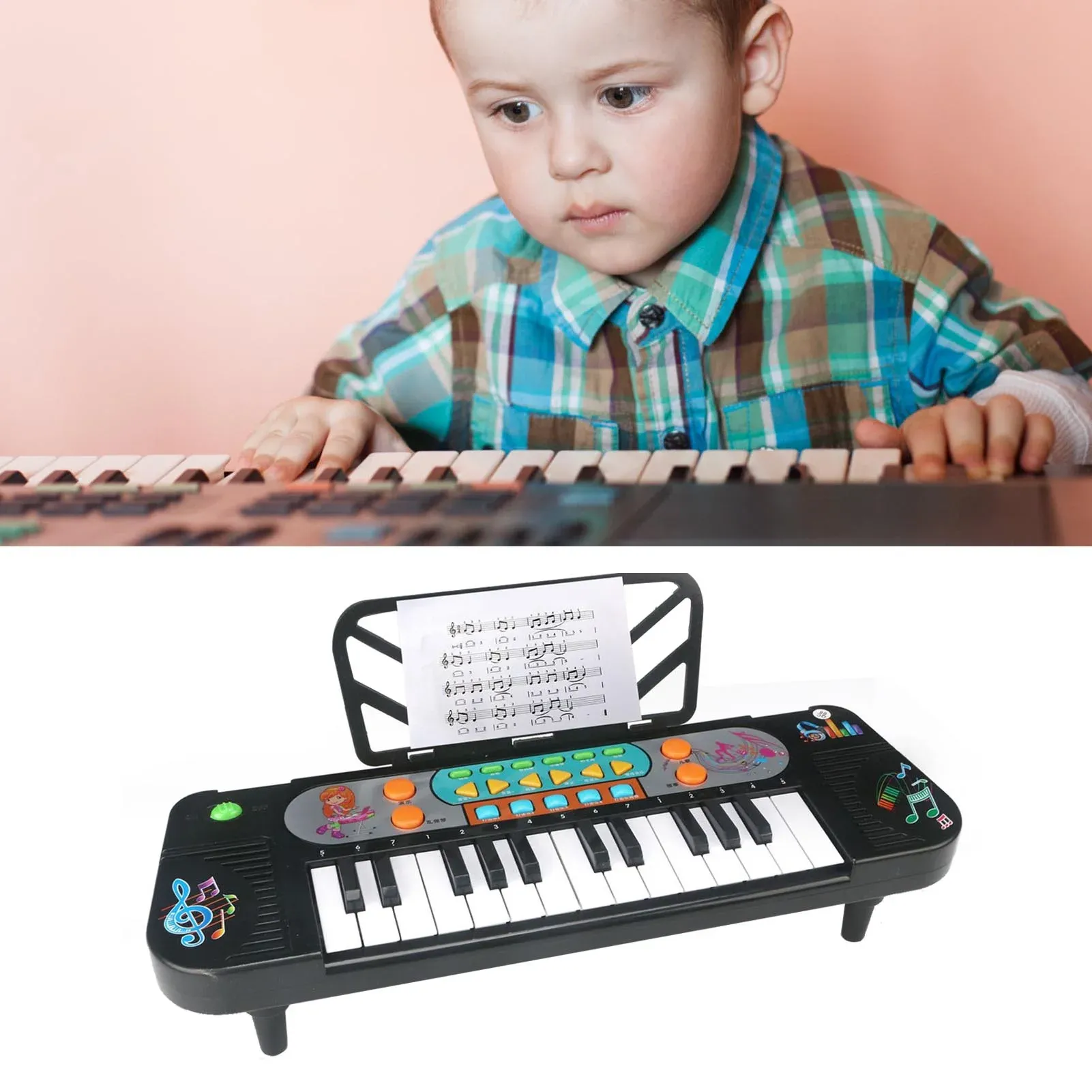 Children's electronic piano toy