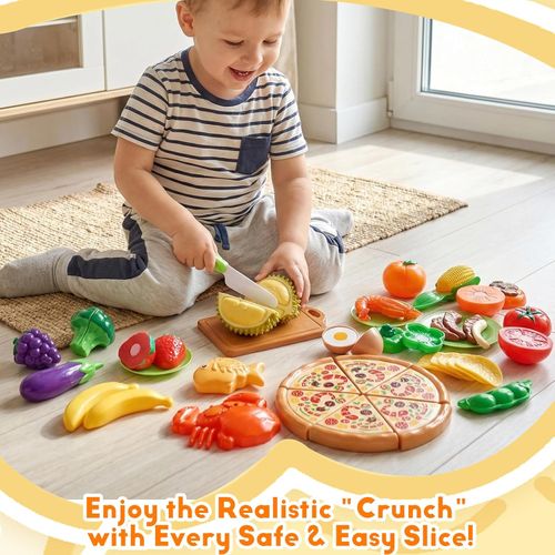 Fruit & Vegetable Cutting Playset