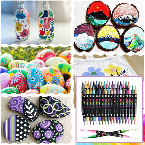 🌈Dual Tip Acrylic Paint Pen Marker