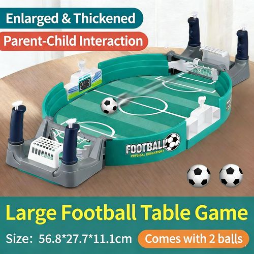 New product: table football game for children, educational handheld battle machine, parent-child table game, large football field toy