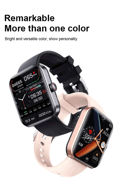 All day monitoring of heart rate and blood pressure Bluetooth fashion Watch