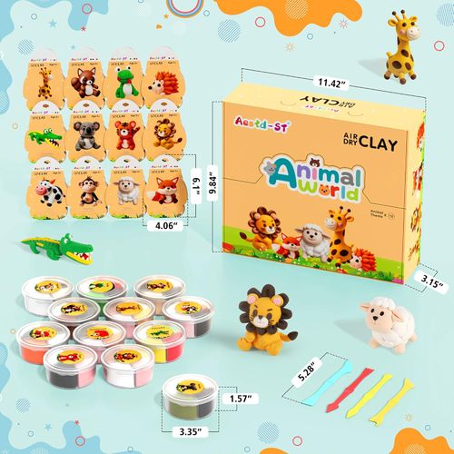 Foaming Slime & Modeling Clay Toys