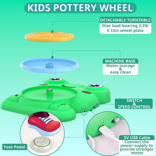 Electric Pottery Wheel Toy