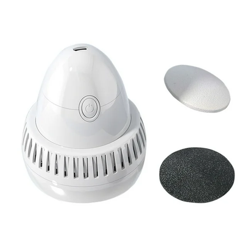 Wireless Portable Electric Foot Grinder, Electric Foot Callus Remover, 2 Speed Levels & 2 Grinding Heads, Skin Trimmer Dead Skin
