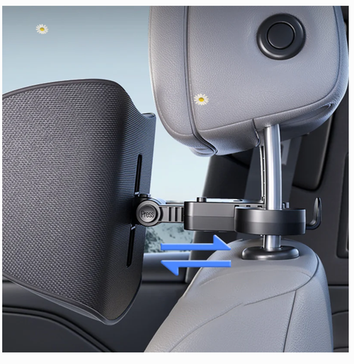 Adjustable U-Shaped Car Headrest Pillow