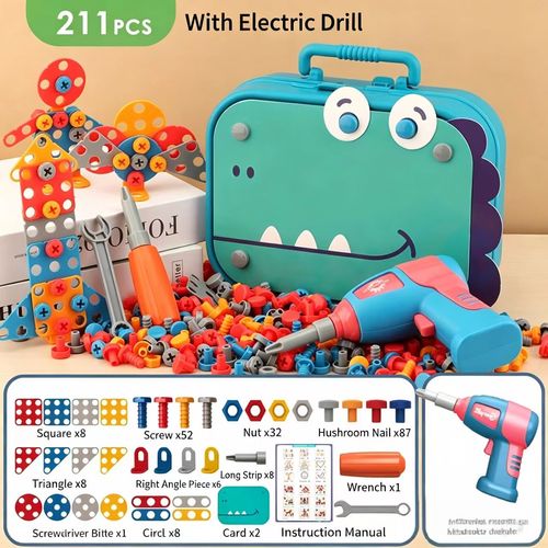 Kids Screw Building Toy Set