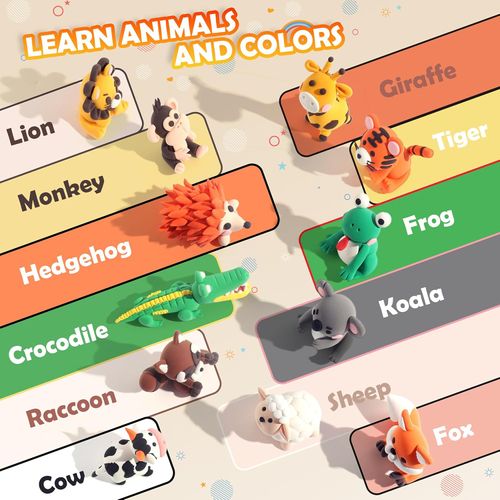 Foaming Slime & Modeling Clay Toys