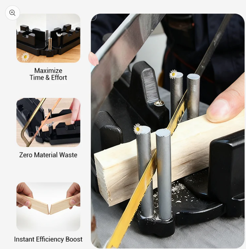 👨‍🔧📐2-in-1 Measuring and Miter Saw Tool