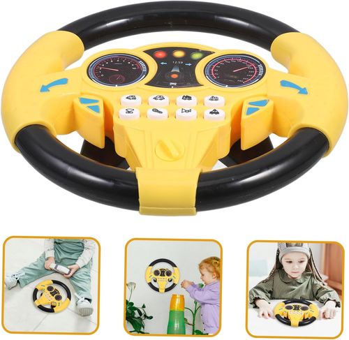 Children's simulation steering wheel