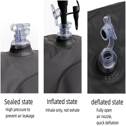 Inflatable Car Air Mattress, Back Seat Camping Cushion Bed Portable Home Air Mattress, Travel, Car Sleeping Bed Blow Up Pad Mattress, with Air Pump RV Bed Mattresses