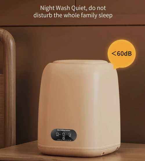 Portable Washing Machine Large Capacity Clothes Spin Dryer Bucket Travel Underwear Socks Ultrasonic Mini Washer