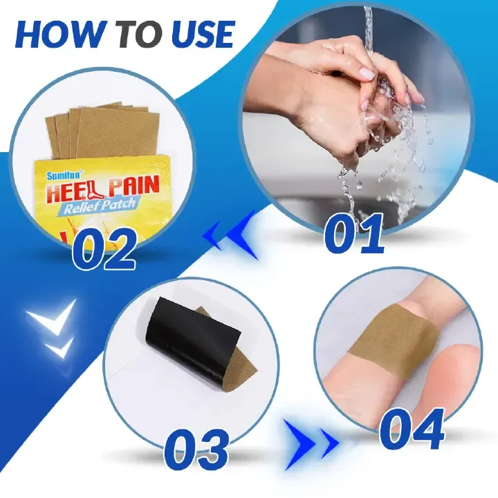 Sumifun Heel Pain Patch Orthopedic Care for Heel Pain and Bone Spurs