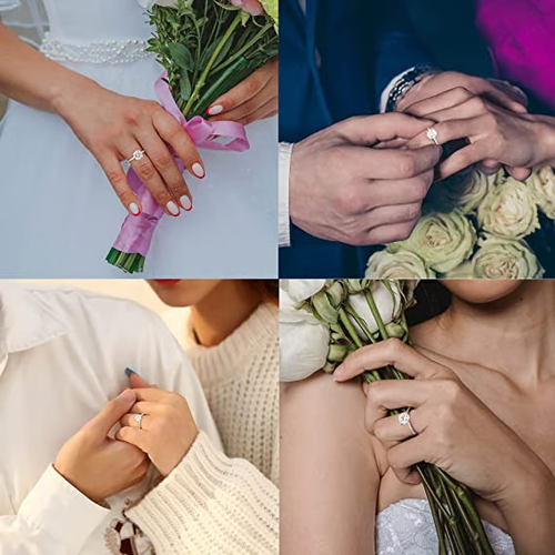 🔥Last Day 50% OFF✨Moissanite from the Stars-True Love Ring💕 （2 carats）--adjustable opening