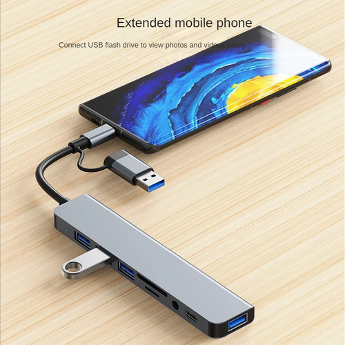 8-in-1 Extender USB C Hub