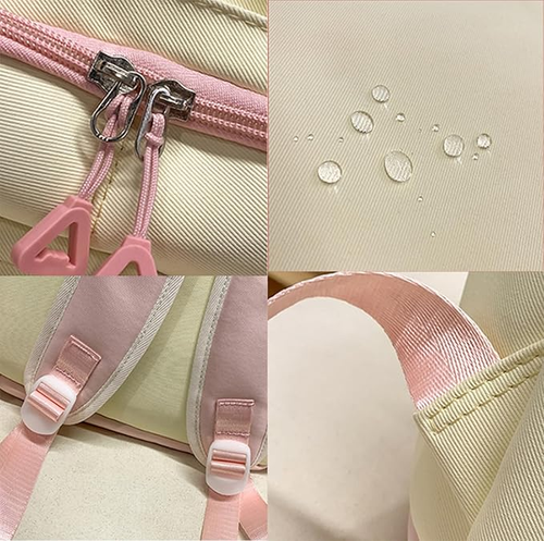 Cute Pastel Bear School Bag