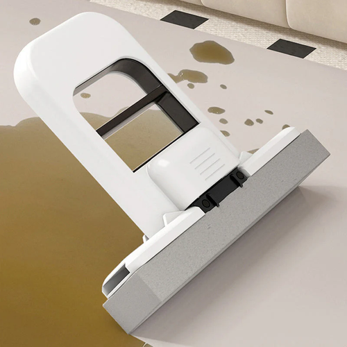 Small portable automatic water-absorbing desktop mop