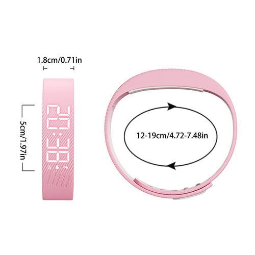 Fitsleeps Alarm Clock Watch - Fitsleeps Wake Up Alarm Bracelet