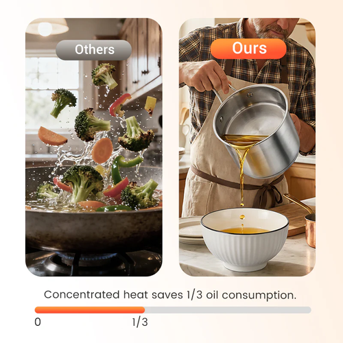 304 Stainless Steel Multifuntional Fryer