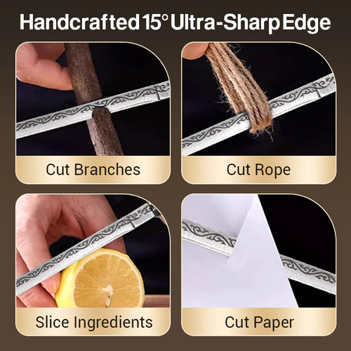 Multipurpose Outdoor Portable Fruit Knife with Sheath