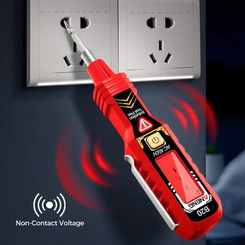 Non-Contact Voltage Tester with LCD Display