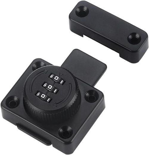 No-Drill Password Latch Lock