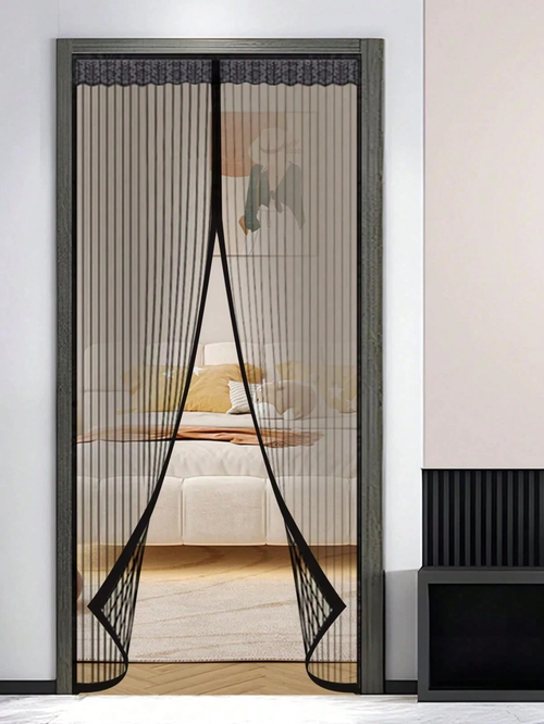 Magnetic Anti-Mosquito Soft Yarn  Self-Adhesive Soft Door Curtain