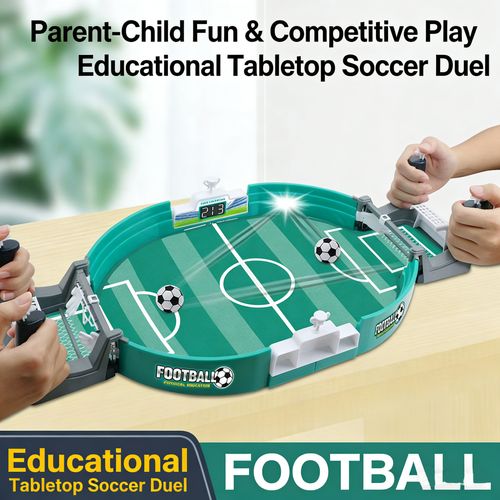 New product: table football game for children, educational handheld battle machine, parent-child table game, large football field toy