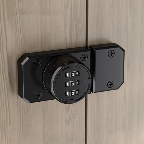 No-Drill Password Latch Lock