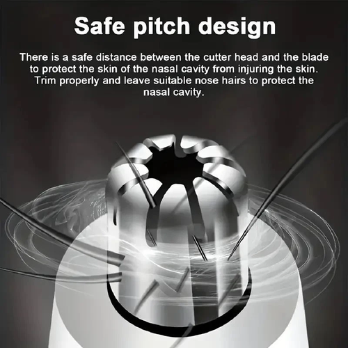 Electric Nose Ear Hair Trimmer Face Eyebrow Mustache Beard Shaver Clipper Unisex