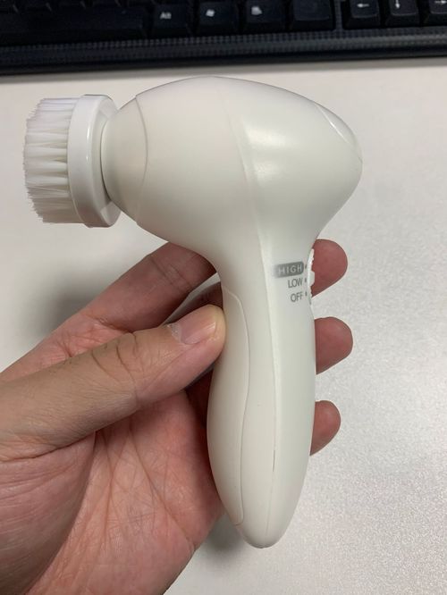 Ultrasonic Electric Facial Cleansing Brush 3 Modes IPX7 Waterproof Soft Bristles Skin Care Tool