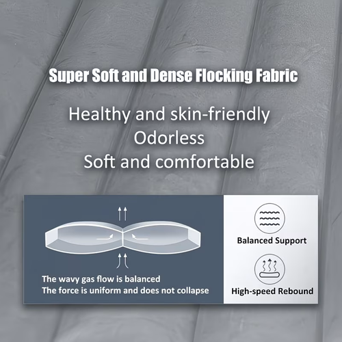 Inflatable Car Air Mattress, Back Seat Camping Cushion Bed Portable Home Air Mattress, Travel, Car Sleeping Bed Blow Up Pad Mattress, with Air Pump RV Bed Mattresses