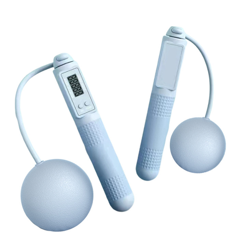 🎉Cordless Jump Rope With Counter & Weighted Balls