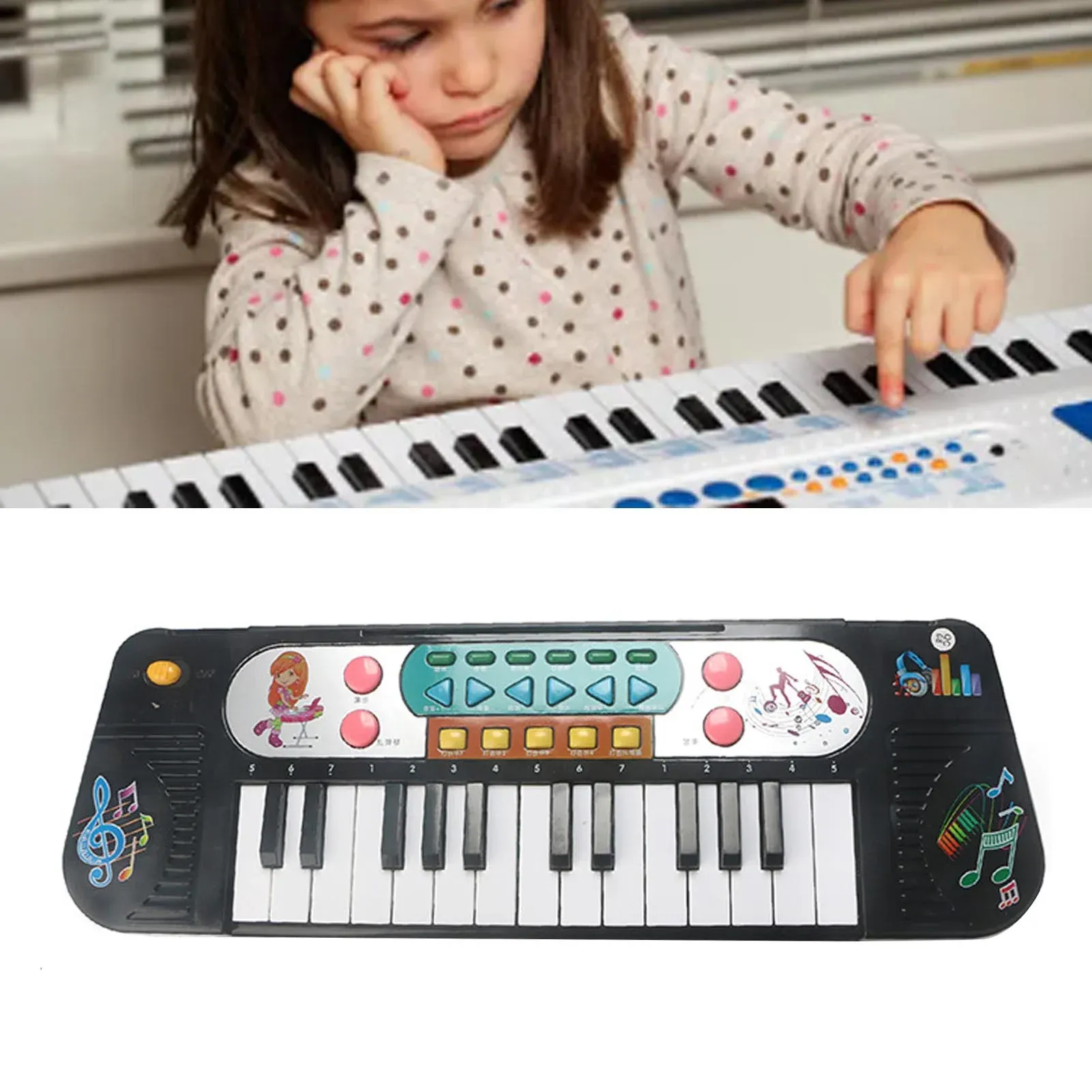 Children's electronic piano toy