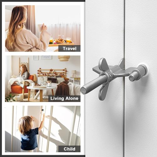 No-Drill Door Stopper