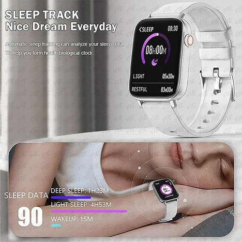 IPS Full Touch Smart Watch BT Call Sport Heart Rate Health Monitor