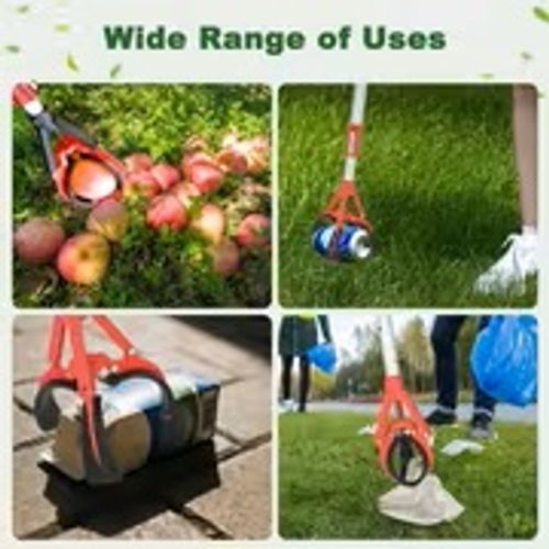 Fruit Picker, Long Reach Fruit Harvester114.0-170.08cm Telescoping Fruit Picker Pole, High-Reach Fruit Grabber for Apples, Pears, Persimmons, Lemons, Mangoes