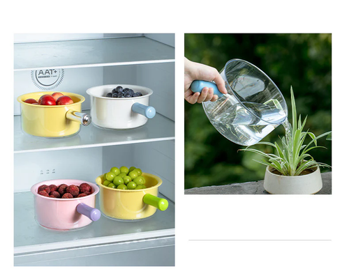 2-Piece Small Colander Set, Perfect for Washing Fruits and Vegetables, BPA-Free