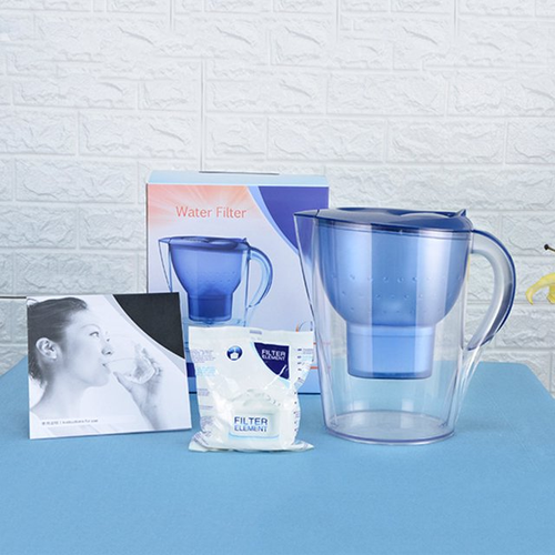 3.5L Transparent Water Filter Pitcher Household Water Filter Bottle Kettle Activated Carbon Water Purifier