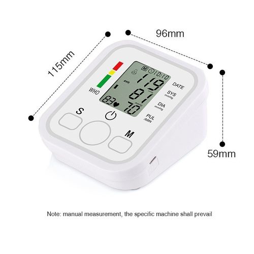 Blood Pressure Monitors English Usb Blood Pressure Meter Backlight Blood Pressure Meter Blood Pressure Meter