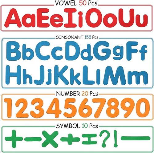 Magnetic Letters & Numbers Set