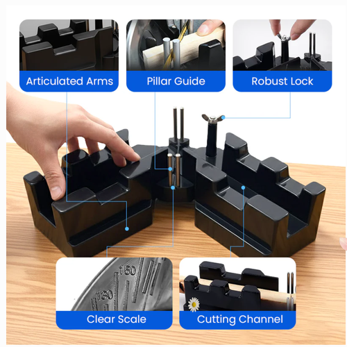 👨‍🔧📐2-in-1 Measuring and Miter Saw Tool