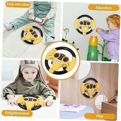Children's simulation steering wheel