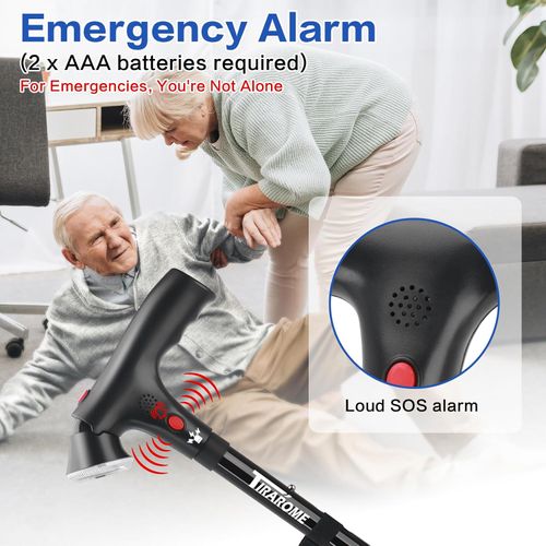 Walking Cane With Torch