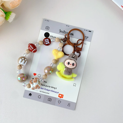 Wholesale Hot-Selling 3pcs Cute Keychain for Girls,Car Key Accessory