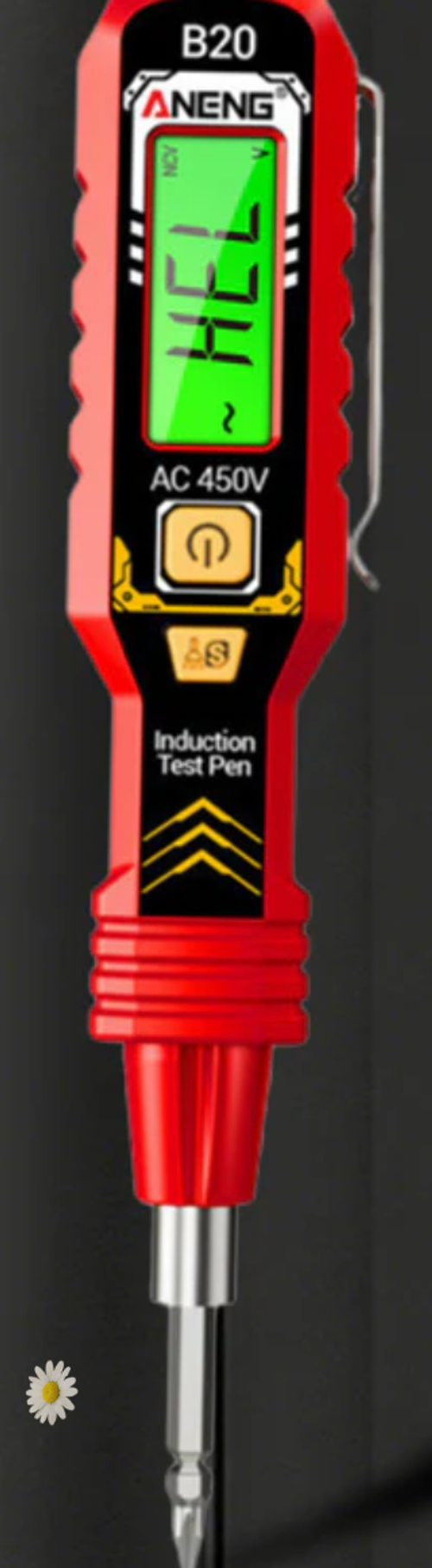 Non-Contact Voltage Tester with LCD Display