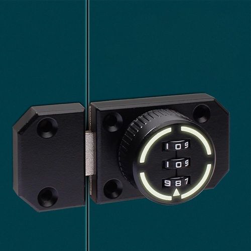 No-Drill Password Latch Lock