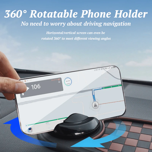 ✨ 4-in-1 Car Phone Holder — Neat Storage, Safe Driving! ✨